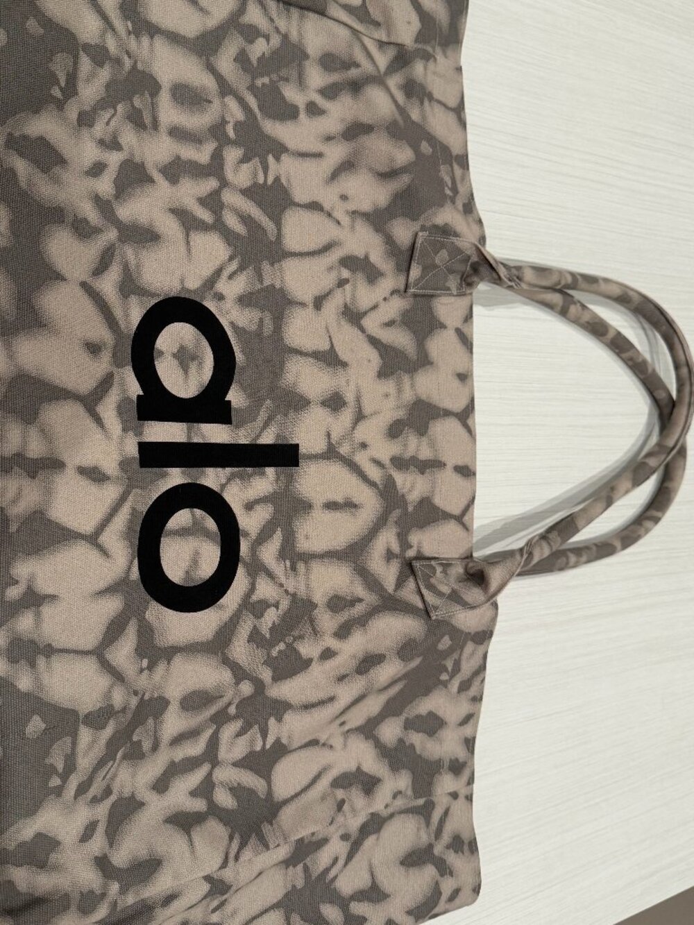 Alo Yoga Large Tie Dye Canvas Tote Bag